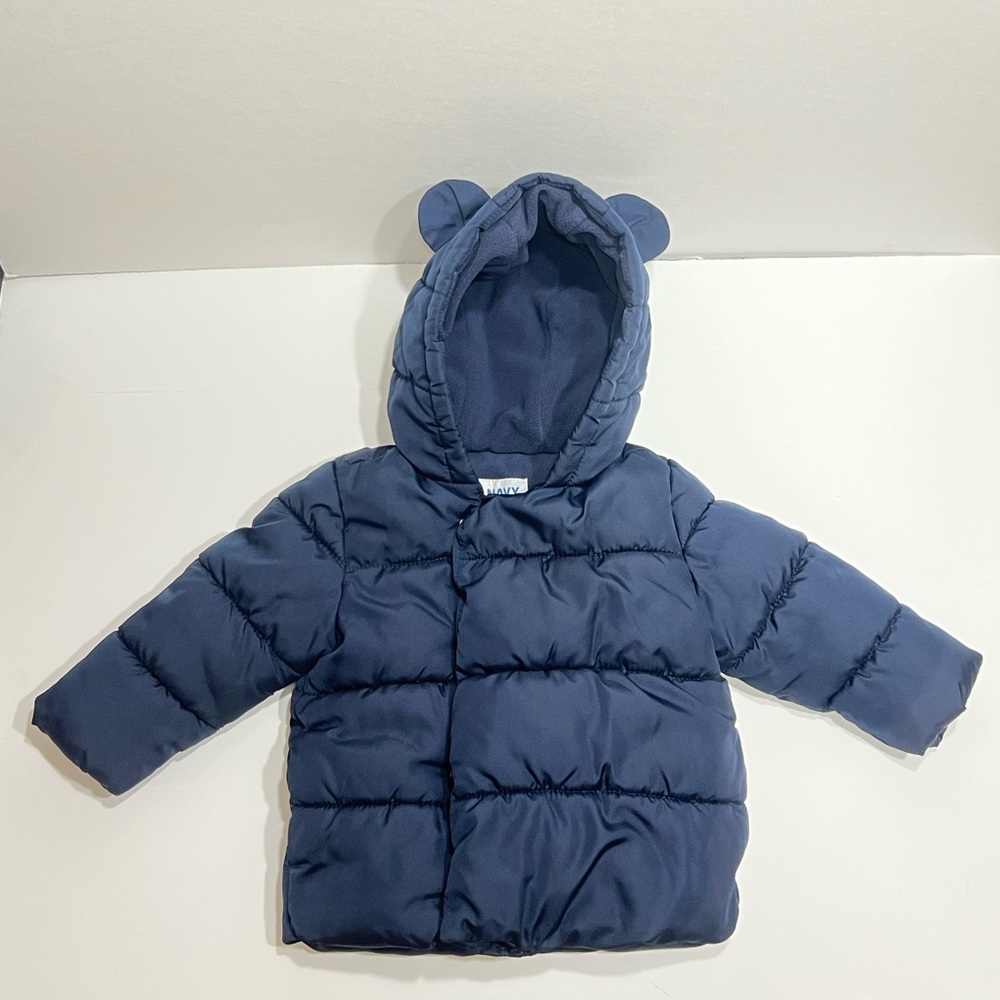 Old Navy Navy Blue Hooded Jacket with Ears